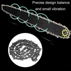 ECHOO 2PCS Original Kettensägenketten, 16" Kettensägenkette 59 Glieder Führungsschiene Länge 40cm Kompatibel Für Electric Titanium -Kettensägen & Zubehör Shop 48887281 4