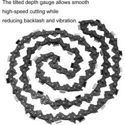 ECHOO 2PCS Original Kettensägenketten, 16" Kettensägenkette 59 Glieder Führungsschiene Länge 40cm Kompatibel Für Electric Titanium -Kettensägen & Zubehör Shop 48887281 5