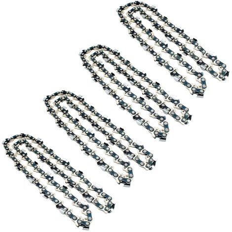4x Trade-Shop Vollmeißel-Sägekette Für Husqvarna Stihl Makita Einhell Ikra Dolmar Kettensäge Motorsäge / 40cm (16"), 57 TG, 3/8 Teilung, 1,3mm Stärke 1 4x Trade-Shop Vollmeißel-Sägekette Für Husqvarna Stihl Makita Einhell Ikra Dolmar Kettensäge Motorsäge / 40cm (16"), 57 TG, 3/8 Teilung, 1,3mm Stärke