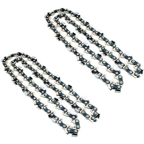 TRADESHOP® 2x Trade-Shop Sägekette Kette / Typ Vollmeißel / 57 Treibglieder / Kettenteilung 3/8" / 1,3mm Treibgliedstärke Für Kettensägen 40cm (16") Schwertlänge 1 TRADESHOP® 2x Trade-Shop Sägekette Kette / Typ Vollmeißel / 57 Treibglieder / Kettenteilung 3/8" / 1,3mm Treibgliedstärke Für Kettensägen 40cm (16") Schwertlänge