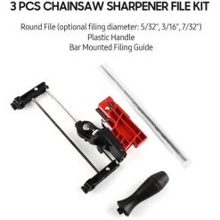 HAPPYSHOPPING Stangenmontierter Kettensägen-Schärf-Feilensatz Manuelle Feilenführung Mit 7/32-Zoll-Rundfeile Und Kunststoffgriff Zum Schärfen Von Kettensägen,5,5 Mm, Schwarz & Rot 8 HAPPYSHOPPING Stangenmontierter Kettensägen-Schärf-Feilensatz Manuelle Feilenführung Mit 7/32-Zoll-Rundfeile Und Kunststoffgriff Zum Schärfen Von Kettensägen,5,5 Mm, Schwarz & Rot -Kettensägen & Zubehör Shop 51514689 4