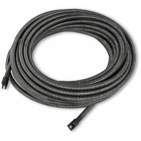 EBERTH Spirale 20m Ersatzteil Für Rohrreiniger Rohrreinigungsmaschine Elektrisch, Robustes Metall, M6 Kupplung Für Alle Gängigen Bohrköpfe, 13mm Durchmesser, Für 5 Bis 10cm Rohrdurchmesser 1 EBERTH Spirale 20m Ersatzteil Für Rohrreiniger Rohrreinigungsmaschine Elektrisch, Robustes Metall, M6 Kupplung Für Alle Gängigen Bohrköpfe, 13mm Durchmesser, Für 5 Bis 10cm Rohrdurchmesser