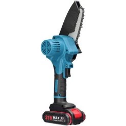 HAPPYSHOPPING 21 V 4 Zoll Tragbare Elektrische Astsäge Kleine Holzspaltkettensäge Bürstenmotor Einhand-Holzbearbeitungswerkzeug Für Gartenobstgärten,EU-Plug 2 Batterien, Multicolor 8 HAPPYSHOPPING 21 V 4 Zoll Tragbare Elektrische Astsäge Kleine Holzspaltkettensäge Bürstenmotor Einhand-Holzbearbeitungswerkzeug Für Gartenobstgärten,EU-Plug 2 Batterien, Multicolor -Kettensägen & Zubehör Shop 53325450 4