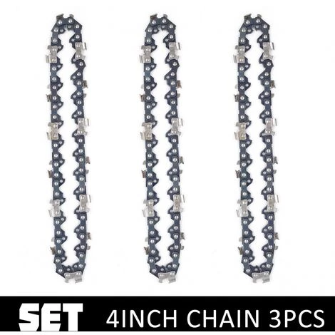 DONTODENT Ketten Und Schneidkantenführungen Für Kettensägen Hochwertiges Und Langlebiges Kettensägenzubehör - 4-Zoll-Kette * 3 1 DONTODENT Ketten Und Schneidkantenführungen Für Kettensägen Hochwertiges Und Langlebiges Kettensägenzubehör - 4-Zoll-Kette * 3