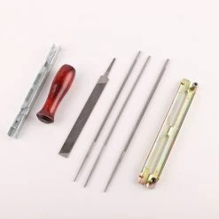 Betterlife 8-teiliges Universal-Kettensägen-Schärfset, Metall-Handfeilen-Set, Kettensägen-Schärfset, Professionelles Kettenschärfen, Flachfeilen Und Raspeln Für Werkstatthandwerk -Kettensägen & Zubehör Shop 54097961 3
