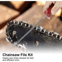Betterlife 8-teiliges Universal-Kettensägen-Schärfset, Metall-Handfeilen-Set, Kettensägen-Schärfset, Professionelles Kettenschärfen, Flachfeilen Und Raspeln Für Werkstatthandwerk -Kettensägen & Zubehör Shop 54097961 4