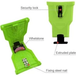 Kettensägenschärfer, Betterlife Weeder Chain, Mit 4 Auswechselbaren Schleifsteinen (grün) -Kettensägen & Zubehör Shop 54097964 3
