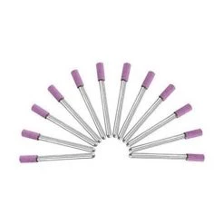 TINOR Be In Your Mind 12 Stück 3/8 Kettensägenschärfer, Kompatibel Zum Maniküre-Kettenpolieren, 4,8 Mm (3 Mm Schaft)