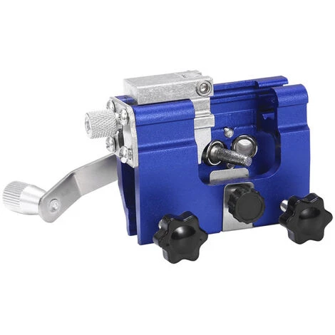 HAPPYSHOPPING Handheld Tragbare Aluminiumlegierung Kettensäge Ketten Schleifwerkzeug Manuelle Ketten Schärfwerkzeug Set Multifunktions Handbetriebener Kettenschärfer,3 Schleifköpfe 2 HAPPYSHOPPING Handheld Tragbare Aluminiumlegierung Kettensäge Ketten Schleifwerkzeug Manuelle Ketten Schärfwerkzeug Set Multifunktions Handbetriebener Kettenschärfer,3 Schleifköpfe – Bild 2