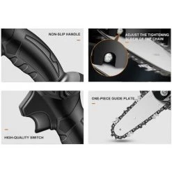 BF Handkettensäge, Wiederaufladbare Elektrische Kettensäge, Elektrische Tragbare Kettensäge, Holzschneidemaschine, Baumschere, Baumkettensäge -Kettensägen & Zubehör Shop 56427269 3