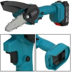 MOHOO Akku Kettensäge Motorkettensäge Motorsäge Sägeblatt Einhandsäge -Kettensägen & Zubehör Shop 56642222 3