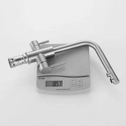 LIFCAUSAL Küchenarmatur Edelstahl Waschbecken Warm- Und Kaltwasseraufbereiter Doppelauslass Wasserhahn -Kettensägen & Zubehör Shop 57710742 5