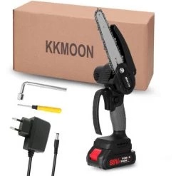 LIFCAUSAL 21 V 6 Zoll Tragbare Elektrische Astsäge 88VF Kleine Holzspaltkettensäge Bürstenmotor Einhand-Holzbearbeitungswerkzeug Für Gartenobstgärten