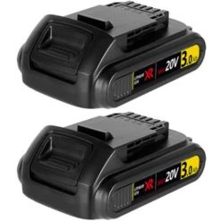 ONEVAN Ersatzakku 18-20V 3.0AH 3000mah Akku Li-ion Für Dewalt - 2*Pack