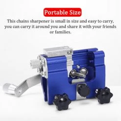 ASUPERMALL Catene Di Catene In Lega Portatile Portatili Portatili Portatili Catene Di Strumenti Di Affiliazione Set Multifunzione Catene A Mano,Modello:3 Teste Di Macinazione -Kettensägen & Zubehör Shop 58240376 4