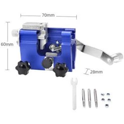 ASUPERMALL Catene Di Catene In Lega Portatile Portatili Portatili Portatili Catene Di Strumenti Di Affiliazione Set Multifunzione Catene A Mano,Modello:3 Teste Di Macinazione -Kettensägen & Zubehör Shop 58240376 5