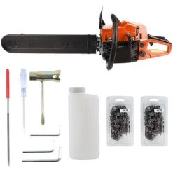 DYHF Benzin Kettensäge Motorkettensäge Kettensägen 58cc 50cm Leistungsstarkes Leichtes Beschneiden 2600W 8 DYHF Benzin Kettensäge Motorkettensäge Kettensägen 58cc 50cm Leistungsstarkes Leichtes Beschneiden 2600W -Kettensägen & Zubehör Shop 58489395 4