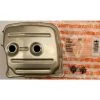 Stihl 11381400655 Original Egelstahl Schalldämpfer Auspuff MS 441//MS441