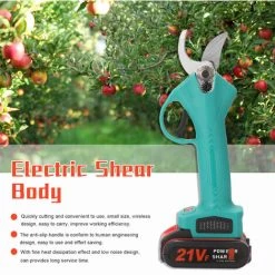 LIFCAUSAL Kabellose Elektrische 21-V-Gartenschere, Gartenschere, Effizientes Obstbaum-Bonsai-Beschneiden, Astschneider, Landschaftsbauwerkzeug -Kettensägen & Zubehör Shop 59308125 4
