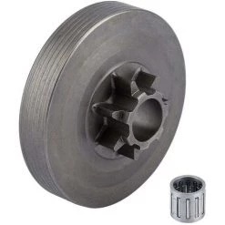 Kueatily Kupplung Und Kettenrad Präzisionsdesign Kupplungstrommel-Kettenrad-Kit Mit Nadellager Outdoor Outdoor Garden Tool Für 4500 5200 5800 Kettensäge