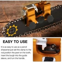 QERSTA Kettensägenschärfer, Handkettensägenschärfer, Schärfer, Schärfer Für Holzfäller Und Gärtner -Kettensägen & Zubehör Shop 59493394 4