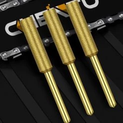 LIFCAUSAL Kettensägen-Bits, Titanbeschichteter Diamantschärfer, Hohe Härte, Elektrische Kettensägenfeile, 12 Stück, 5,5 Mm -Kettensägen & Zubehör Shop 59495335 3