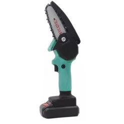 LIFCAUSAL Tragbare Wiederaufladbare Akku-Kettensäge Zum Schneiden Von Grünem Holz Zum Beschneiden Von Europäischen Steckern