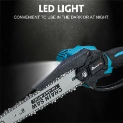 MUSTOOL Elektrische Mini-Kettensägen Akku Kettensäge Motorkettensäge Motorsäge Einhandsäge Mit 2 Batterie -Kettensägen & Zubehör Shop 59924225 4