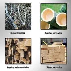 DRILLPRO Elektrische Mini-Kettensägen Akku Kettensäge Motorkettensäge Motorsäge Einhandsäge (Ohne Akkus) -Kettensägen & Zubehör Shop 59929512 4