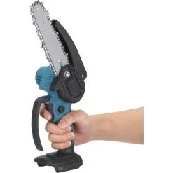 DRILLPRO Elektrische Mini-Kettensägen Akku Kettensäge Motorkettensäge Motorsäge Einhandsäge (Ohne Akkus) -Kettensägen & Zubehör Shop 59929512 5