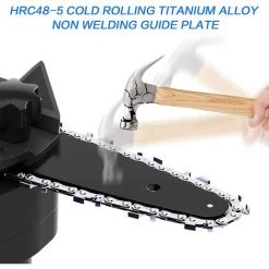 WERKZEUGE Mini-Kettensäge, 4 Zoll 16,8 V Elektro-Kettensäge Mit 2 Batterien, LED-Licht Und Sicherheitsschloss Kabellose Mini-Kettensäge, Kettensäge -Kettensägen & Zubehör Shop 60261156 3