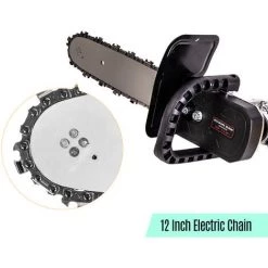 ASUPERMALL 11,5 Zoll Elektrokettensäge Winkelschleifer DIY Konverter Adapter Kabelloser Kettensägenschalter Mit Halterungsset Für Die Holzbearbeitung -Kettensägen & Zubehör Shop 60285015 5