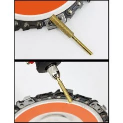 ASUPERMALL Diamant-Kettensägenschärfer Titanbeschichtete Gratsteinfeile Diamantschärfscheiben Für Kettensägenstein Jewerly Wood 12 Stück 3/16 Zoll -Kettensägen & Zubehör Shop 60285376 4