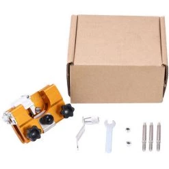 DONTODENT Kettensägen-Schärfvorrichtung, Tragbarer Hand-Kettensägenschärfer, Aus Hartmetall-Bits, Deluxe-Kettensägen-Schärfgerät Für Gärtner-Holzfäller -Kettensägen & Zubehör Shop 60651237 5