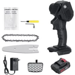 MOHOO Akku Kettensäge Motorsäge 3000W Handkettensäge Baumsäge Astsäge 1 Akkus 8 MOHOO Akku Kettensäge Motorsäge 3000W Handkettensäge Baumsäge Astsäge 1 Akkus -Kettensägen & Zubehör Shop 60815659 4