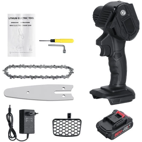 MOHOO Akku Kettensäge Motorsäge 3000W Handkettensäge Baumsäge Astsäge 1 Akkus 4 MOHOO Akku Kettensäge Motorsäge 3000W Handkettensäge Baumsäge Astsäge 1 Akkus – Bild 4