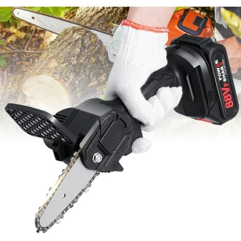 MOHOO Akku Kettensäge Motorsäge 3000W Handkettensäge Baumsäge Astsäge 1 Akkus 5 MOHOO Akku Kettensäge Motorsäge 3000W Handkettensäge Baumsäge Astsäge 1 Akkus – Bild 5