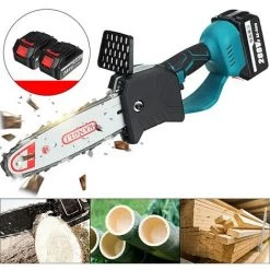 MUSTOOL 8 Zoll Kettensäge Motorsäge Elektro-Kettensäge Baumsäge Mit 2 Batterien 8 MUSTOOL 8 Zoll Kettensäge Motorsäge Elektro-Kettensäge Baumsäge Mit 2 Batterien -Kettensägen & Zubehör Shop 60853131 4