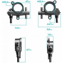 Boudech Kettensägenölpumpe Kompatibel Ersatz Kettensägenölpumpe Für Kettensägen 25Cc -Kettensägen & Zubehör Shop 63683328 5