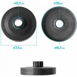 Boudech Kompletter Kupplungssatz Für 52Cc/62Cc Kettensäge - Kupplung + Kupplungsglocke Kompatible Ersatzkupplung + Kupplungstrommel Für 52Cc/62Cc Kettensägen -Kettensägen & Zubehör Shop 63683337 4