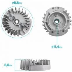 Boudech Magnetisches Schwungrad Für 25Cc Kettensäge Komplettes Schwungrad Aus Aluminiumlegierung Für 25Cc Kettensägen -Kettensägen & Zubehör Shop 63683431 4