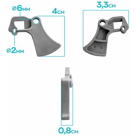 Boudech Gaspedalhebel Für 25Cc Kettensäge 4 Boudech Gaspedalhebel Für 25Cc Kettensäge – Bild 4