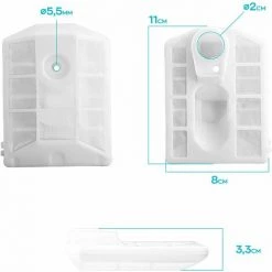 Boudech Luftfilter Für Kettensäge 62Cc Ersatzluftfilter Kompatibel Für 2-Takt 52Cc Kettensäge -Kettensägen & Zubehör Shop 63683657 4