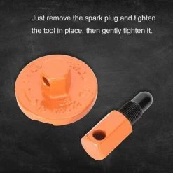 BARES 1 Satz Von 2 Stück Kupplungswerkzeug Demontagewerkzeuge Zum Entfernen Von Metallschwungrädern Kolbenstopper Kettensägenwerkzeuge Für Die Wartung Von Kupplungsweeder-Laubbläsern -Kettensägen & Zubehör Shop 63749606 4