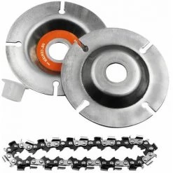 XICHAO - 2er Set Kettensägenkette Rechtwinklig Benzinsäge Ersatzteil Metall 20 Zoll 76 Glieder 0.325 -Kettensägen & Zubehör Shop 63781904 3