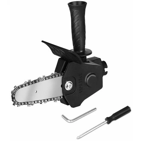 LIFCAUSAL 4-Zoll-Bohrmaschine, Modifiziert Zu Elektrischer Kettensägenwerkzeugbefestigung, Elektrische Kettensägen, Zubehör, Praktisches Modifikationswerkzeug-Set, Holzbearbeitungs-Schneidwerkzeug 1 LIFCAUSAL 4-Zoll-Bohrmaschine, Modifiziert Zu Elektrischer Kettensägenwerkzeugbefestigung, Elektrische Kettensägen, Zubehör, Praktisches Modifikationswerkzeug-Set, Holzbearbeitungs-Schneidwerkzeug