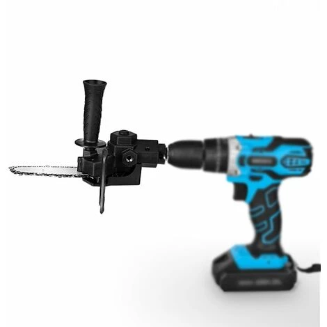 LIFCAUSAL 4-Zoll-Bohrmaschine, Modifiziert Zu Elektrischer Kettensägenwerkzeugbefestigung, Elektrische Kettensägen, Zubehör, Praktisches Modifikationswerkzeug-Set, Holzbearbeitungs-Schneidwerkzeug 4 LIFCAUSAL 4-Zoll-Bohrmaschine, Modifiziert Zu Elektrischer Kettensägenwerkzeugbefestigung, Elektrische Kettensägen, Zubehör, Praktisches Modifikationswerkzeug-Set, Holzbearbeitungs-Schneidwerkzeug – Bild 4