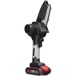 ASUPERMALL 21Vmini4-Zoll-Säge-Bürstenmotor-1Akku Und 1 Ladegerät -Kettensägen & Zubehör Shop 63862407 3