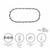 PAPILLON Cadena Motosierra 3/8" / 0.043" 1,1 Mm. / 44 Eslabones / 90 Px