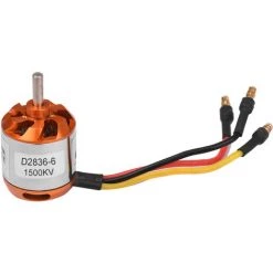 LIFCAUSAL Brushless Outrunner Motor High Performance Für DIY Modellflugzeug RC Car Mini Multicopter Hubschrauber Quadcopter (D2836-6 1500KV)